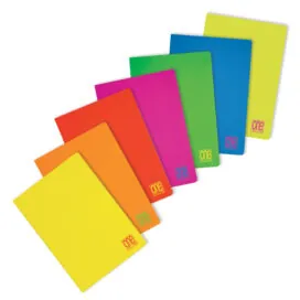 Caiet A4 cu Jolly Page - One Color Fluo