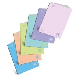 Caiet A4 cu Jolly Page - One Color Pastel All you can write