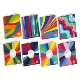 Caiet A4 cu spirala - Armocromie One Color