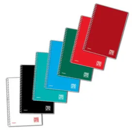 Caiet A4 cu spirala - One Color