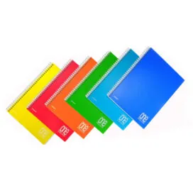Caiet A4+ cu spirala - One Color
