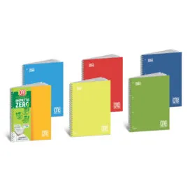 Caiet A4 cu spirala - One Color Zero Impact