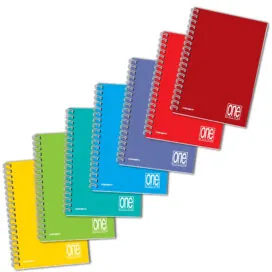 Caiet A5 cu spirala - One Color