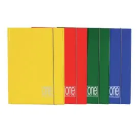 Dosar A5 cu elastic din carton laminat mat - One Color (17×25 cm) - Rechizite Blasetti