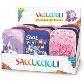 Penar - Colectia 3D XL Fantasy cu 1 fermoar - 15.5 x 22.5 x 4.5 cm (12buc/display) - Branduri Lebez