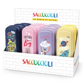 Penar - Colectia Be Positive cu 1 fermoar - 9.5 x 23 x 4.5 cm (12buc/display) - Branduri Lebez