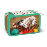 Penar echipat - Animale cu 3 fermoare (18 markere si 18 creioane colorate) - 13 x 20 x 6.5 cm (12 buc/display) - Branduri Lebez 2