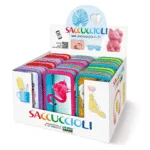 Penar echipat - Animale cu 3 fermoare (18 markere si 18 creioane colorate) - 13 x 20 x 6.5 cm (12 buc/display) - Branduri Lebez