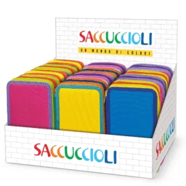 Penar echipat - Color Block Basic cu 3 fermoare (18 markere si 18 creioane colorate) - 13 x 20 x 6.5 cm (12buc/display) - Branduri Lebez