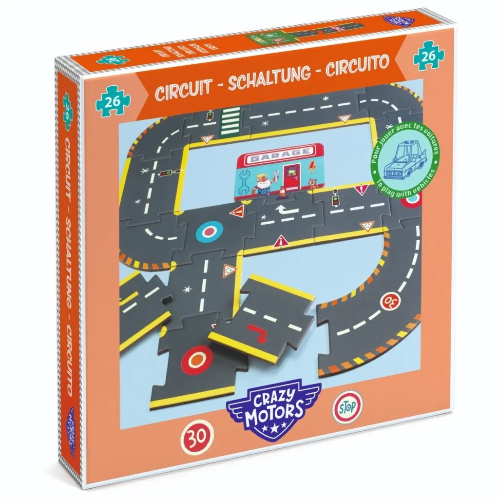 imagine: Puzzle Circuit gigant de curse