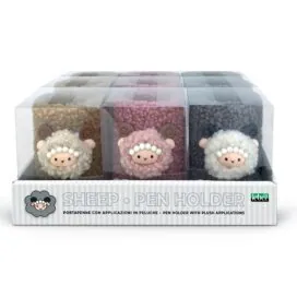 Suport accesorii de scris 3D Oite/Sheep (9 buc/display) - Rechizite Lebez