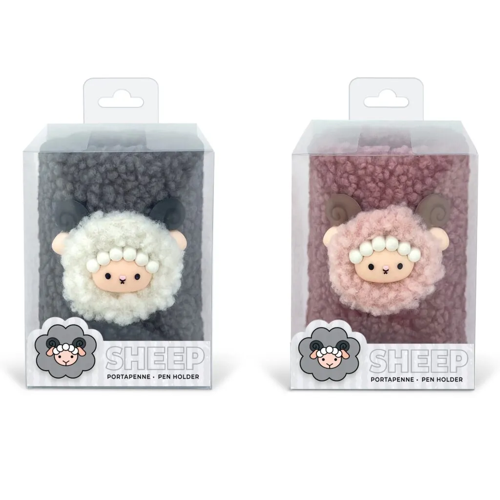 Suport accesorii de scris 3D Oite/Sheep (9 buc/display) - Rechizite Lebez 4